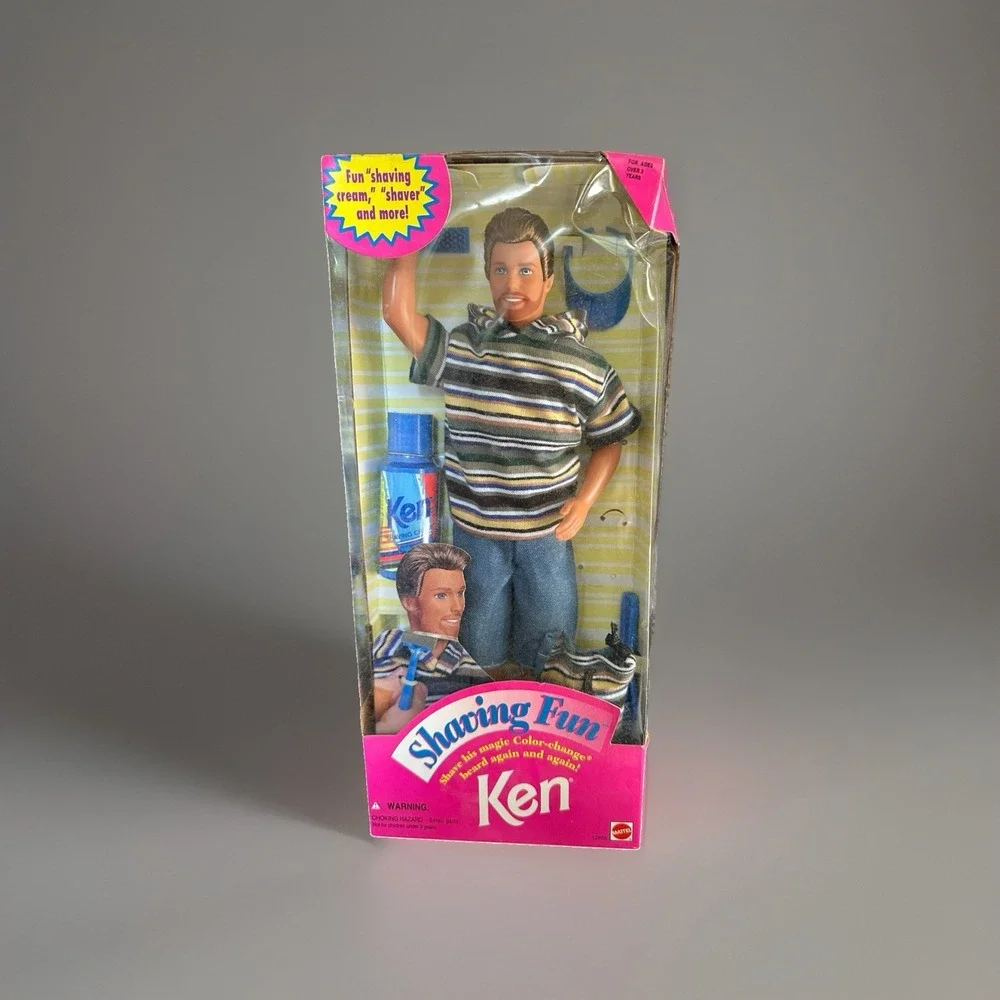 Ken Barbie Shaving Fun Ken Doll 1994 Mattel #12956